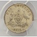 AUSTRALIA 1935 . ONE 1 SHILLING . PCGS AU53